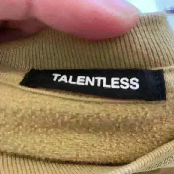 Men’s Talentless Tie Dye Crewneck sweatshirt. Size XL - Picture 4 of 7